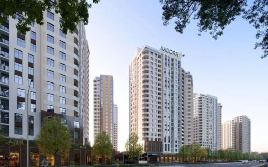 Продам квартиру 42.4 кв.м., 20/24, новый дом, жк 61-я Жемчужина.