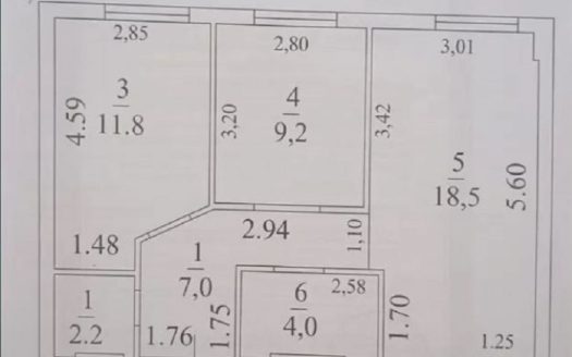 Продам фасадную квартиру в новом доме в жк Акварель-4.