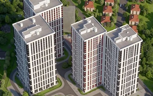 Продам квартиру 35.8 кв.м., 14/25, новый дом, жк Sea View.