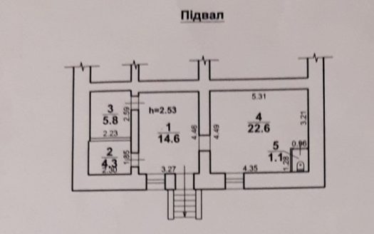 Продам фасадное помещение, ул. М. Арнаутская/Лейт. Шмидта, подвал/2, 48 кв.м.