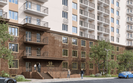 Продам квартиру 43 кв.м., 2/25. новый дом, жк 59-я Жемчужина.