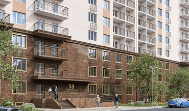 Продам квартиру 43 кв.м., 2/25. новый дом, жк 59-я Жемчужина. — Головне фото