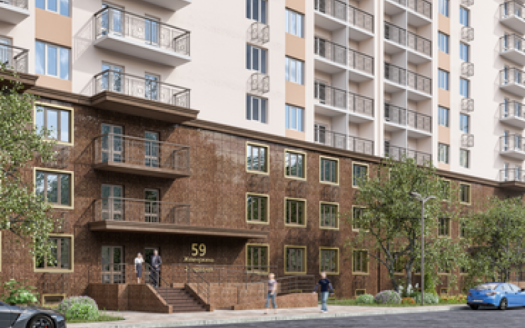 Продам квартиру 43 кв.м., 2/25. новый дом, жк 59-я Жемчужина.