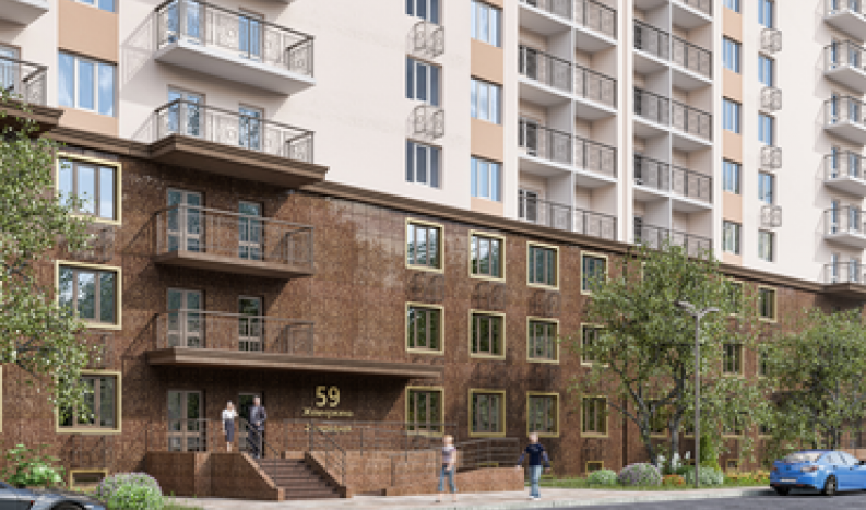 Продам квартиру 43 кв.м., 2/25. новый дом, жк 59-я Жемчужина. — Головне фото