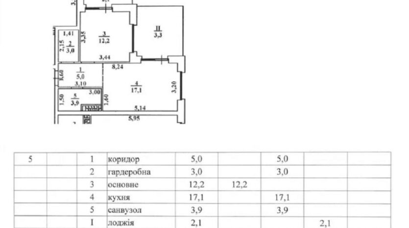 Продам  квартиру 46.6 кв.м., 5/6, новый дом, жк Пространство на Дачной. — фото 17