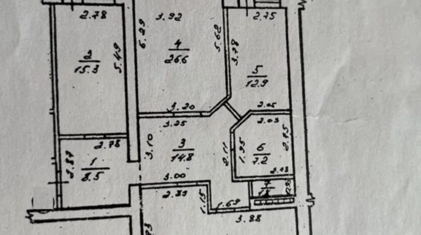 Продам 3 комнатную квартиру, ул. Тополевая/Ак. Королева, 9/10, спецпроект, 112,4 кв.м. — фото 6