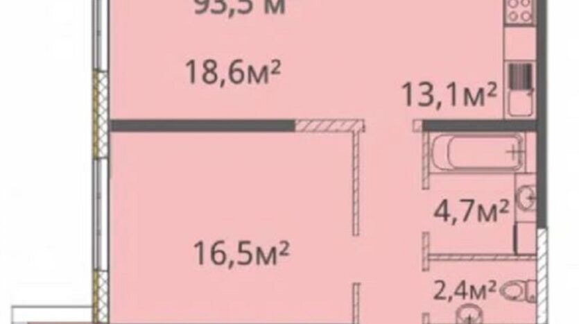 Продам квартиру 93 кв. м., 6/25, новый дом, жк Оскар. — Головне фото
