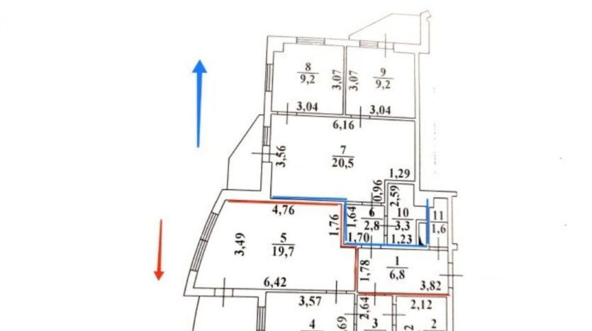 Продам квартиру 96.3 кв. м., 3/17, новый дом, жк Одиссей. — фото 16