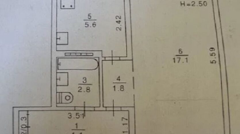 Продам квартиру 32 кв. м., 1/5, ул. Ак. Филатова/кафе Солнечное. — фото 8