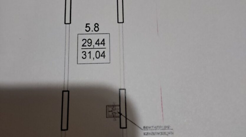 Продам квартиру 31.04 кв.м., 5/24, новый дом, жк Посейдон. — фото 3