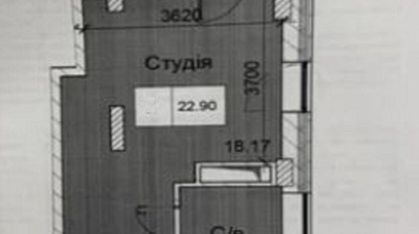 Продам смарт -  квартиру 22.9 кв.м., 2/11, новый дом, жк Love. — фото 4