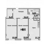 Продам квартиру 98 кв. м., 5/17, новый дом, жк 18-я Жемчужина. — фото 4