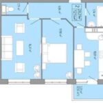 Продам квартиру 52.54 кв.м., 1/17, новый  дом, жк Акварель-3. — Головне фото