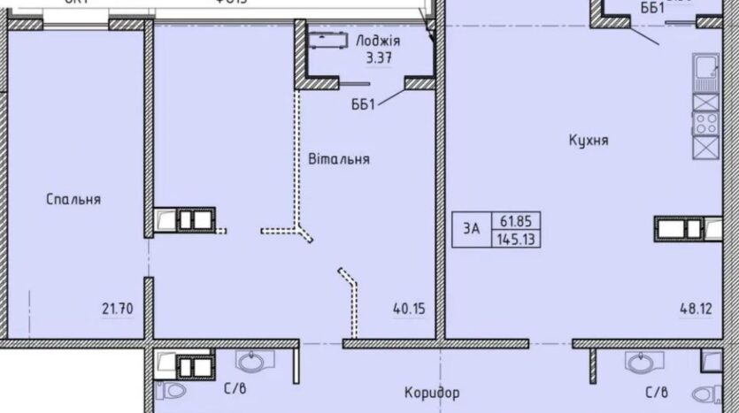 Продам квартиру 145 кв. м., 19/31, новый дом, жк Олимпийский. — фото 9