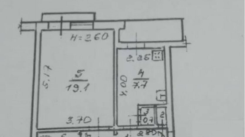 Продам квартиру 36.7 кв.м., 11/16, Фонтанская дор. /7-я ст. Б. Фонтана. — фото 6
