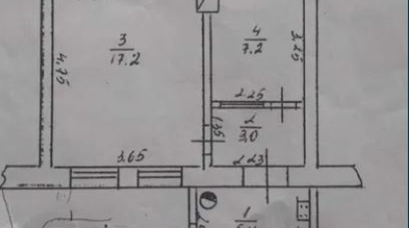 Продам квартиру 32.8 кв. м., 1/1, ул. Болгарская/Мясоедовская. — фото 16