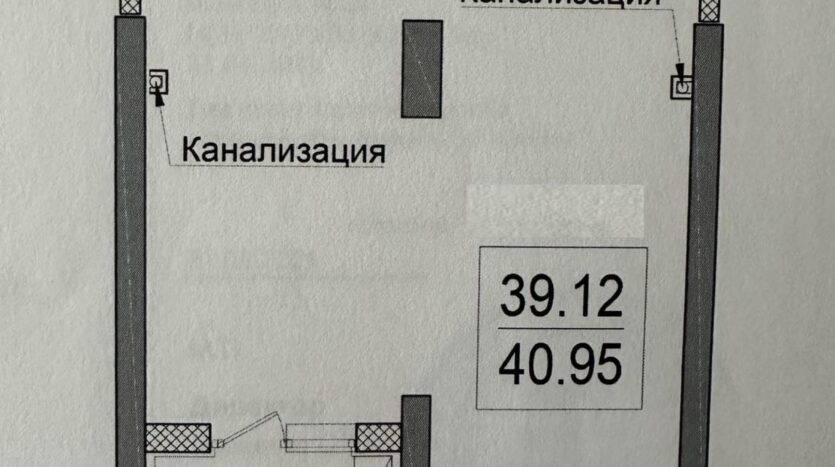 Продам квартиру 40.95 кв. м., 5/26, новый дом, жк Посейдон. — Головне фото