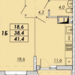 Продам квартиру 41.4 кв. м., 7/16, новый дом, жк Прохоровский Квартал. — фото 3