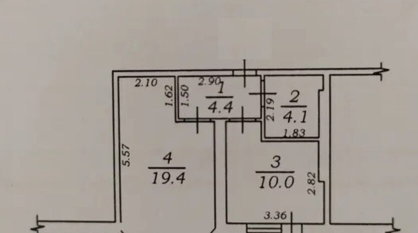 Продам  квартиру 39..4 кв.м., 7/14, ж/к Вернисаж, ул. Костанди. — Головне фото