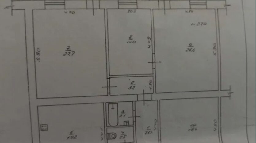 Продам квартиру 127 кв. м., 3/3, ул. Новосельского/Льва Толстого. — фото 18