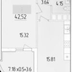 Продам 1 кімнатну квартиру в новому будинку в ЖК 68-а Перлина — Головне фото