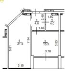 Продам квартиру 94.8 кв.м., 16/22, новый дом, жк Кандинский. — фото 14