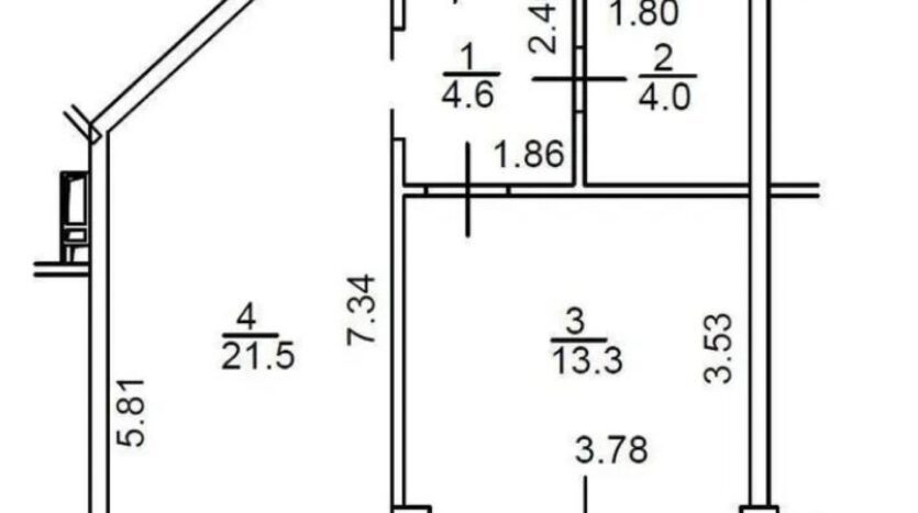 Продам квартиру 94.8 кв.м., 16/22, новый дом, жк Кандинский. — фото 14