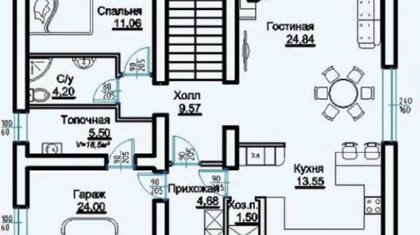 Продам двухэтажный дом на пос. Котовского, Золотой треугольник. — фото 2