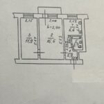 Продам 2 кімнатну квартиру, вул. Канатна/2-га ст. Б. Фонтану. — фото 3