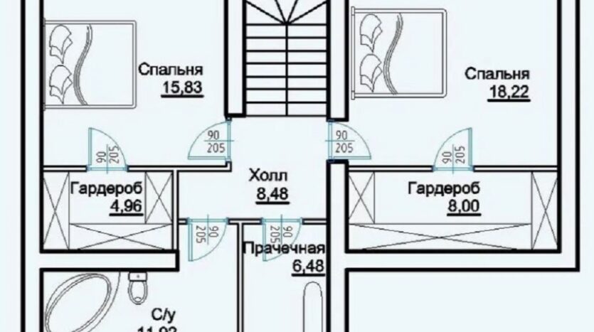 Продам двухэтажный дом на пос. Котовского, Золотой треугольник. — фото 3