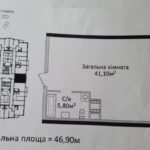 Продам квартиру 46.9 кв. м., 12/24, новый дом, жк 4 Сезона. — фото 5