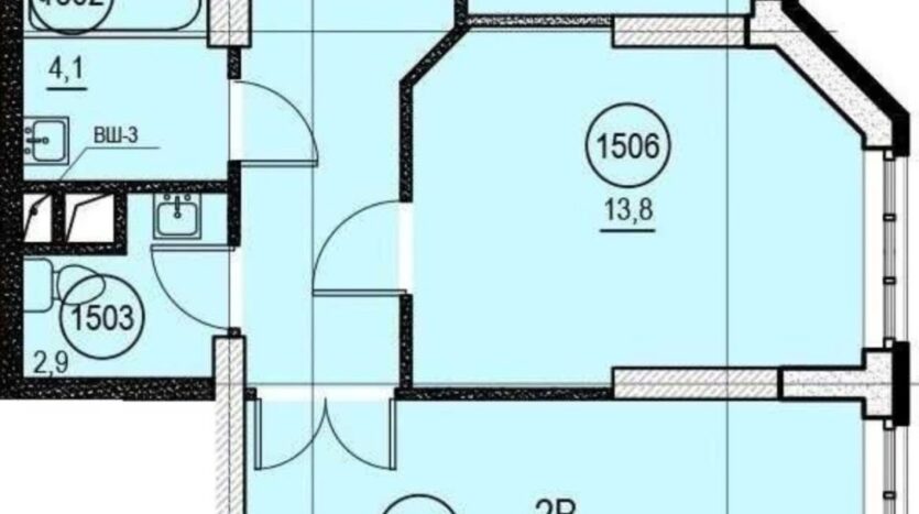 Продам  квартиру 67 кв.м., 14/24, новый дом, жк Французский бульвар. — фото 6
