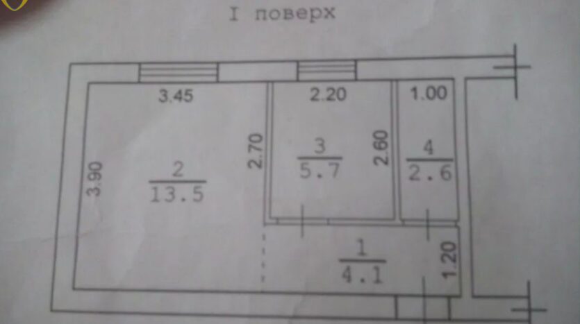 Продам 1 комнатную квартиру, район Большевика, 1/2, 26 кв.м. — фото 7