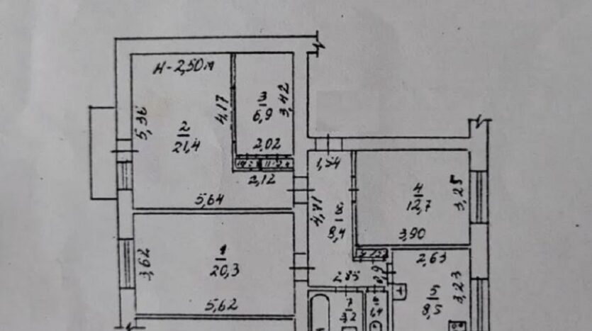 Продам квартиру 85.6 кв. м., 5/5, ул. Греческая/Лехи Каченского. — фото 2