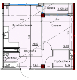 План квартири (натисніть для збільшення)