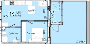 План квартири (натисніть для збільшення)