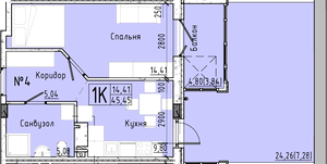 План квартири (натисніть для збільшення)