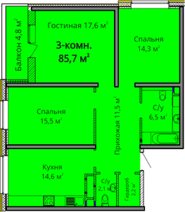 План квартири (натисніть для збільшення)