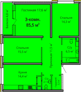 План квартири (натисніть для збільшення)