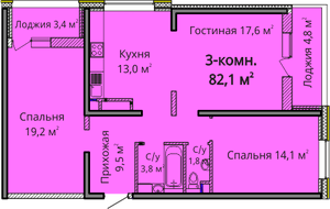План квартири (натисніть для збільшення)