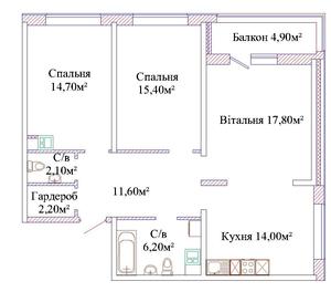 План квартири (натисніть для збільшення)