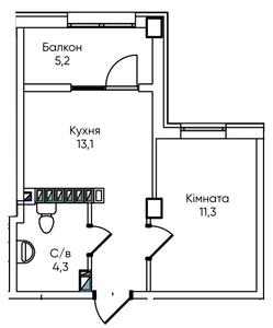 План квартири (натисніть для збільшення)