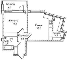 План квартири (натисніть для збільшення)