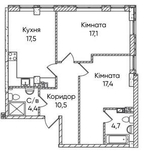 План квартири (натисніть для збільшення)