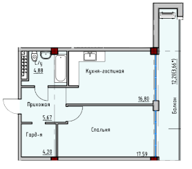 План квартири (натисніть для збільшення)