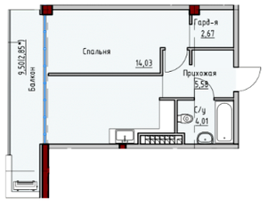 План квартири (натисніть для збільшення)