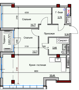 План квартири (натисніть для збільшення)