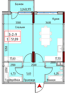 План квартири (натисніть для збільшення)