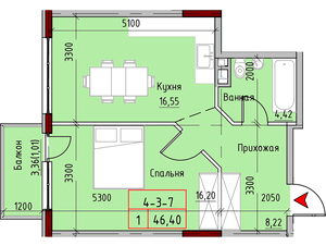 План квартири (натисніть для збільшення)