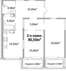 План квартири (натисніть для збільшення)